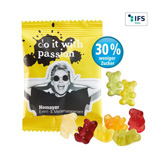 Smart-Bärchen zuckerreduziert in Werbetüte bedruckt Werbegeschenk