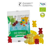 Vegane Bio-Bärchen in Werbetüte bedruckt Werbegeschenk